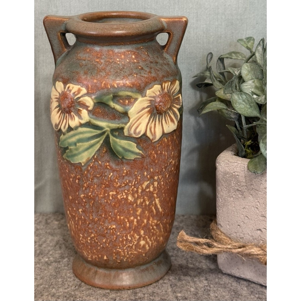 Roseville Dahlrose 363-6 Vase‎ 6"